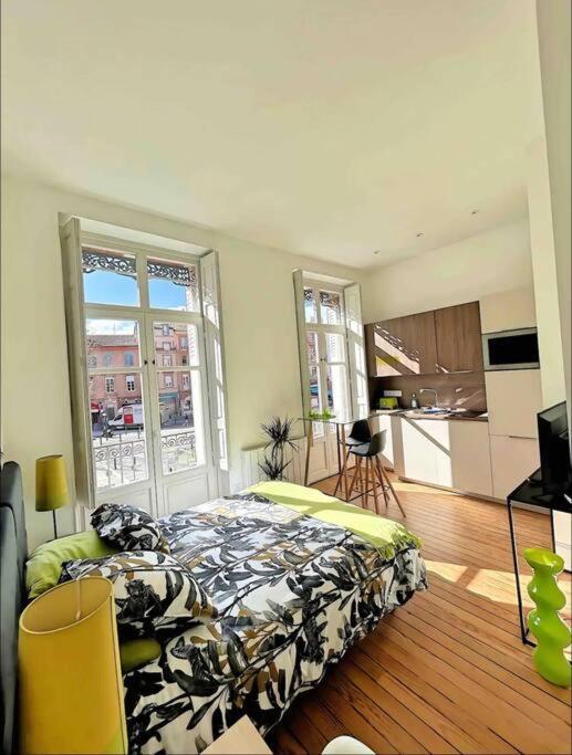 Le Studio Jardin D'Eden Metro Palais De Justice Apartment Toulouse Bagian luar foto